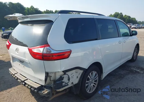 2016 Toyota Sienna Xle 8 Passenger from USA, damaged, VIN 5TDYK3DC7GS750490